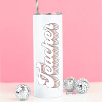 Teacher Cup Coffee Tea Cocktail Travel Tumbler