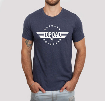 Top Dad Shirt (Navy), Father's Day