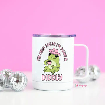 Diddly Squat Frog Travel Cup