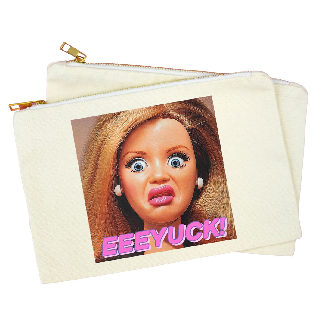 Funny Doll Makeup Bag | EEEYUCK! Cosmetic Pouch