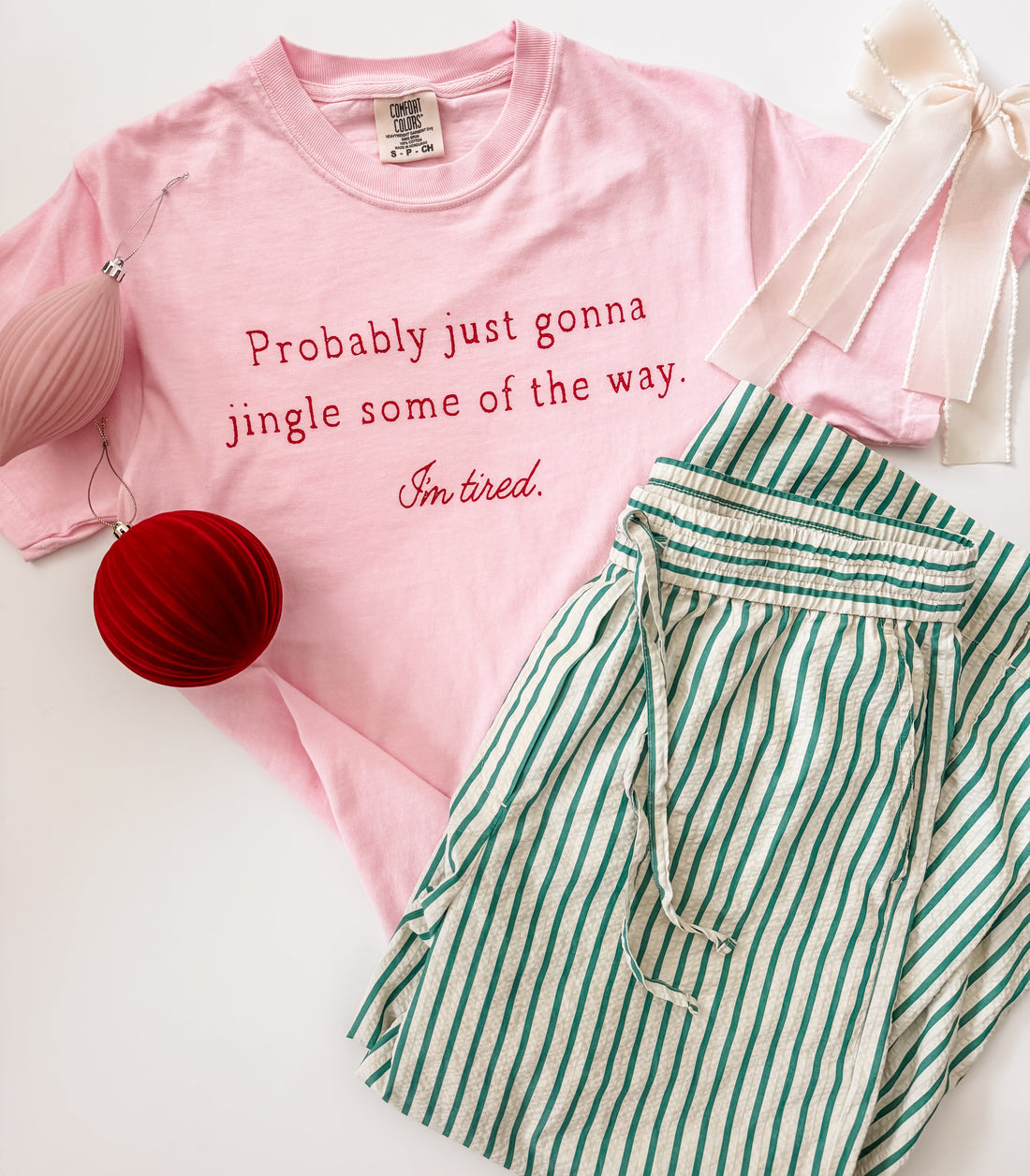 Jingle Some of the Way Christmas Shirt (Blossom)