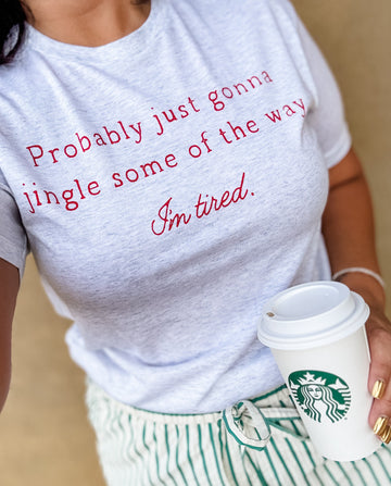 Jingle Some of the Way Shirt (Heather White)