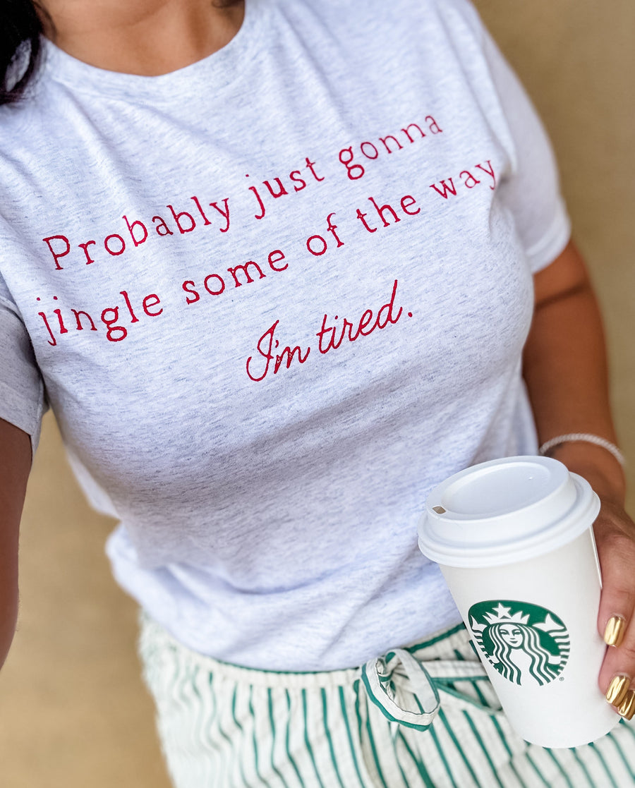 Jingle Some of the Way Shirt (Heather White)