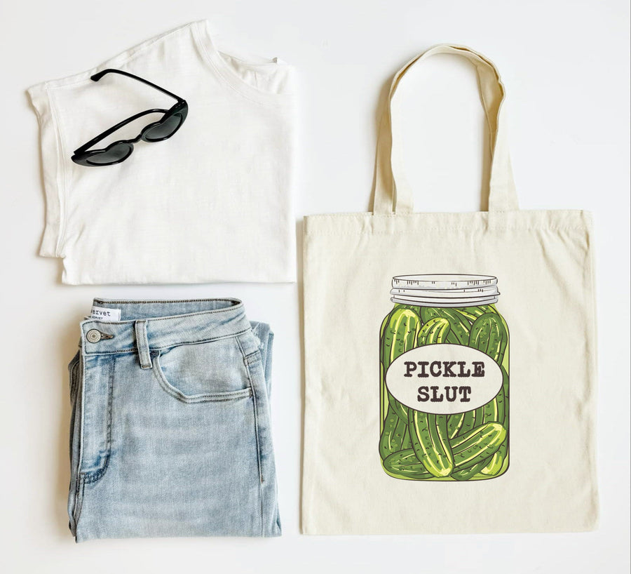 Pickle Slut Tote Bag