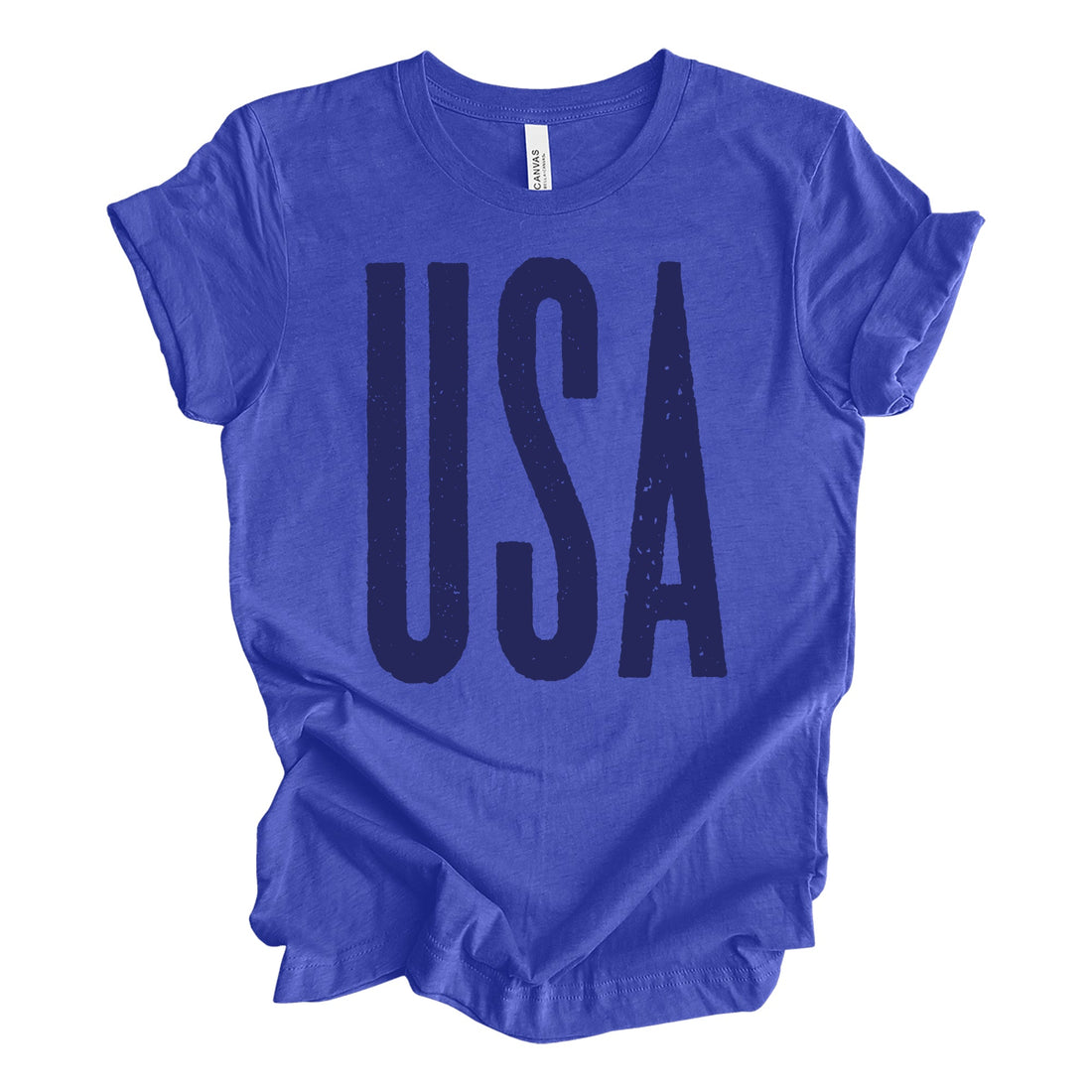 Royal Blue USA Tee