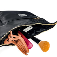 Black Cosmetic Bum Bags