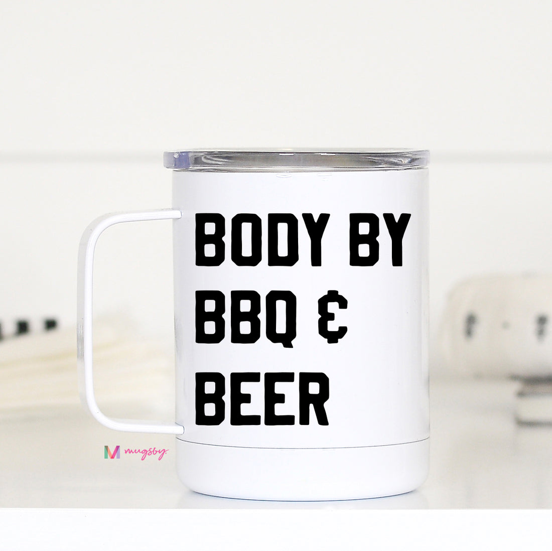 body by bbq and beer travel cup