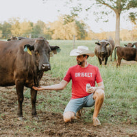 Brisket Shirt (Red), Father's Day Tee