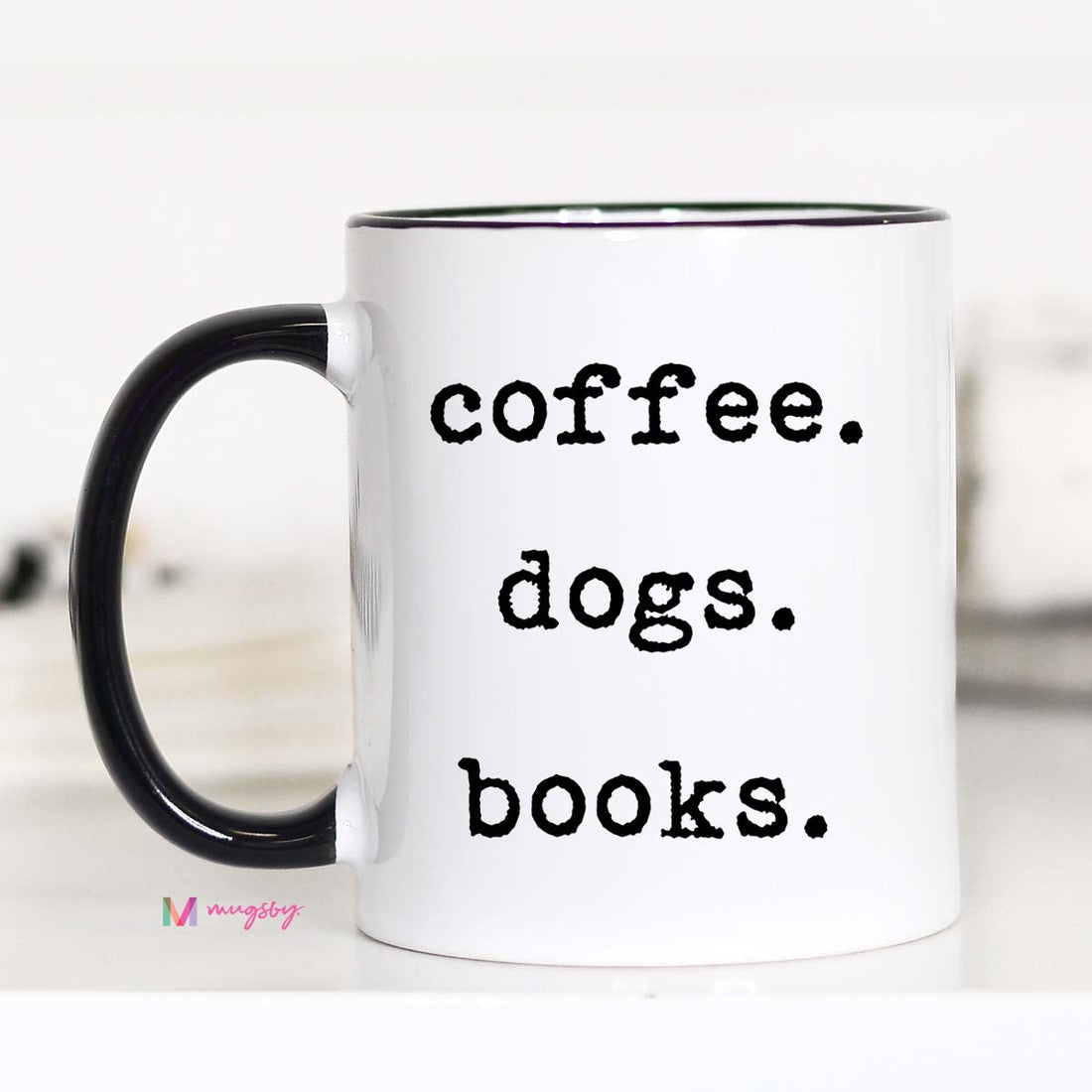 Coffee Dogs Books Coffee Mug