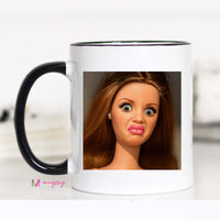 Disgusted Face Funny Coffee Mug Reaction Meme Mug Funny Gift