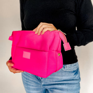 Hot Pink Cosmetic Bum Bags