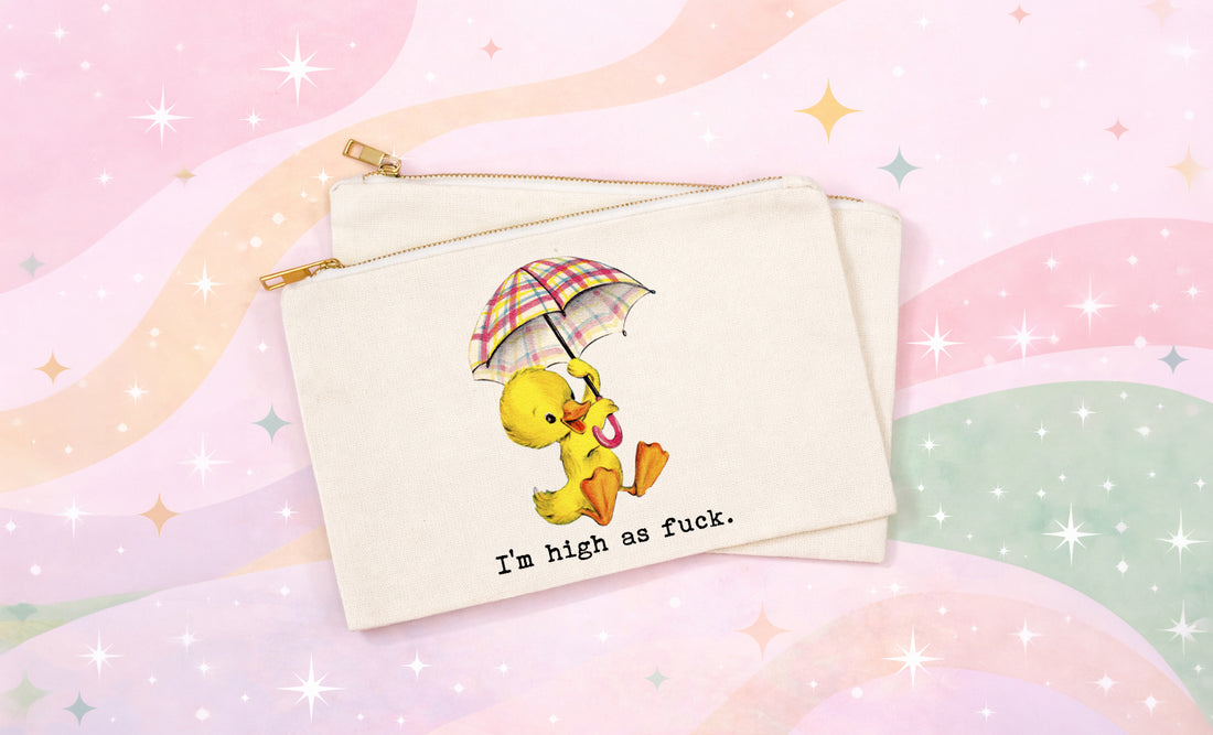 Funny Stoner Makeup Bag | I&