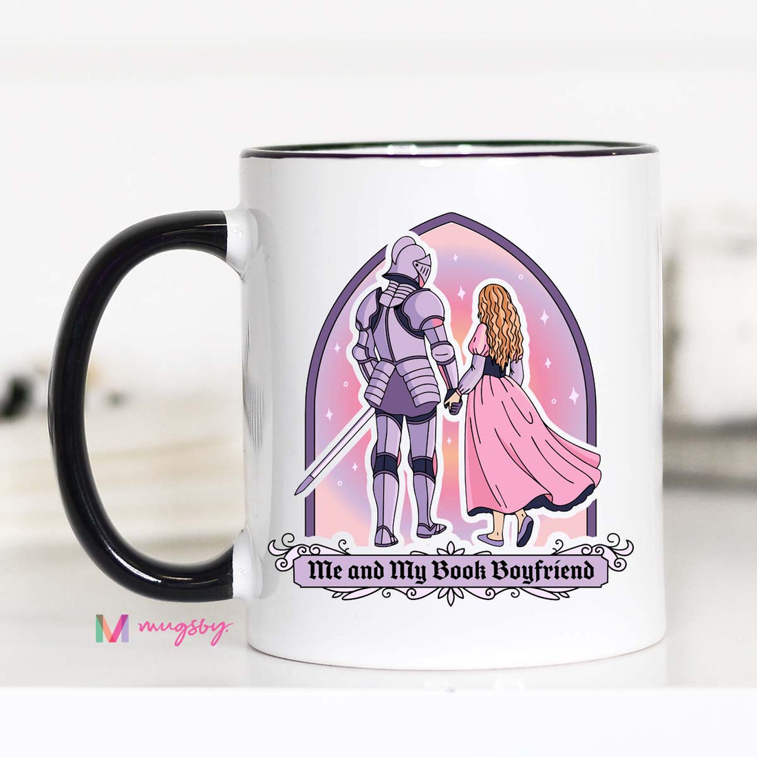 Me and My Book Boyfriend Romance Reader Coffee Mug