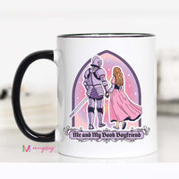 Me and My Book Boyfriend Romance Reader Coffee Mug