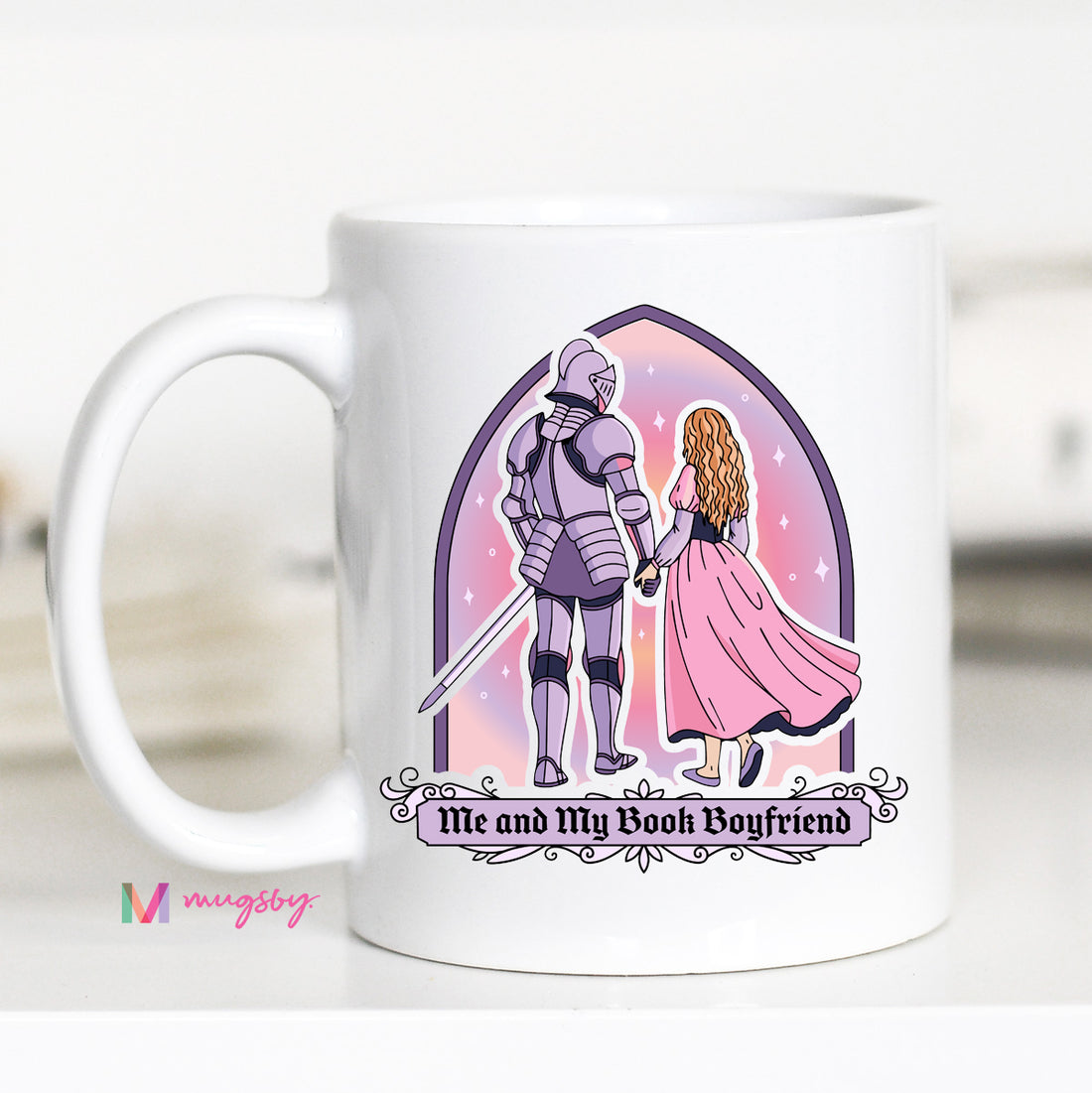 Me and My Book Boyfriend Romance Reader Coffee Mug