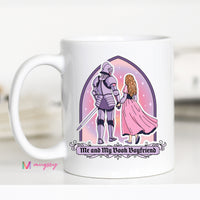 Me and My Book Boyfriend Romance Reader Coffee Mug