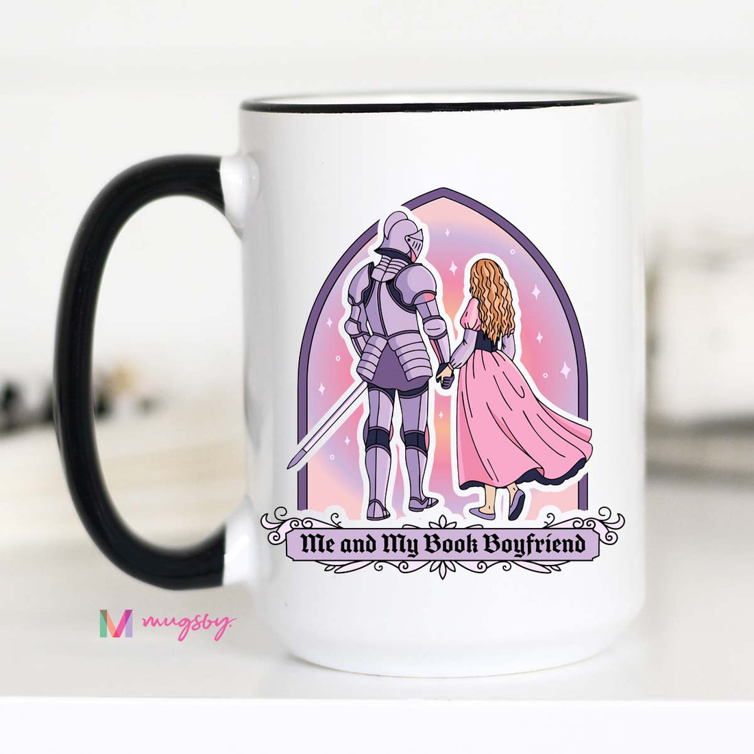 Me and My Book Boyfriend Romance Reader Coffee Mug