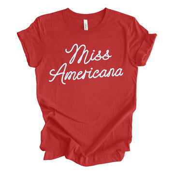 Miss Americana in Red