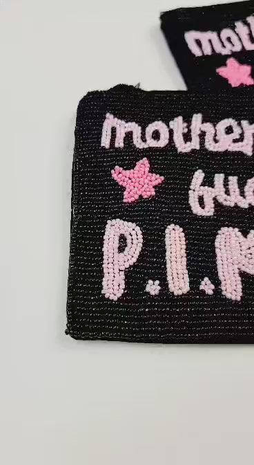 Mother F*ckin' PIMP Funny Seed Bead Bag