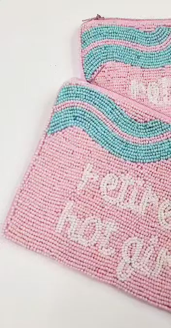 Retired Hot Girl Funny Seed Bead Bag