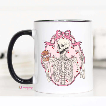 Skeleton Coquette Mug