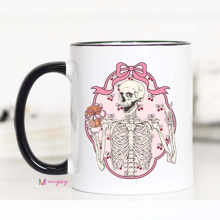 Skeleton Coquette Mug