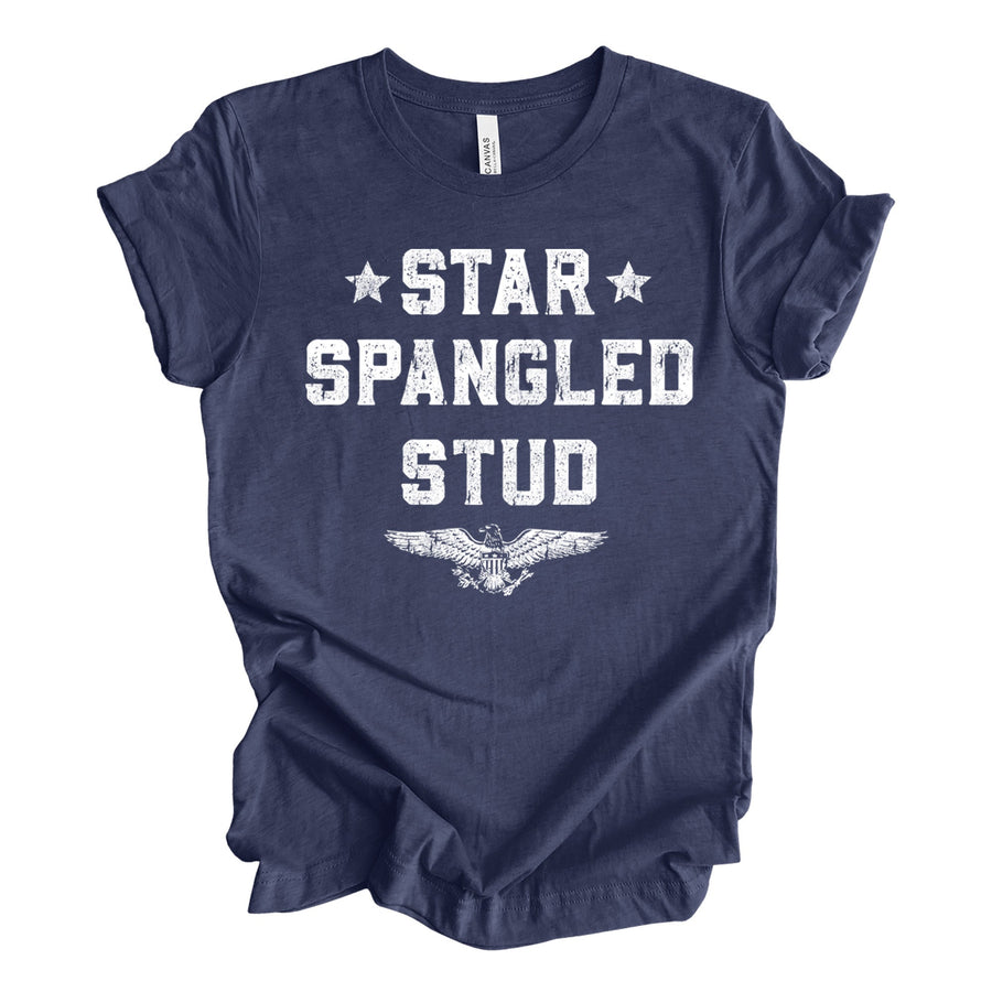 Star Spangled Stud Navy Tee