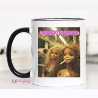 Unbothered Funny Coffee Mug Meme Mug Retro Doll Mug Funny Gift