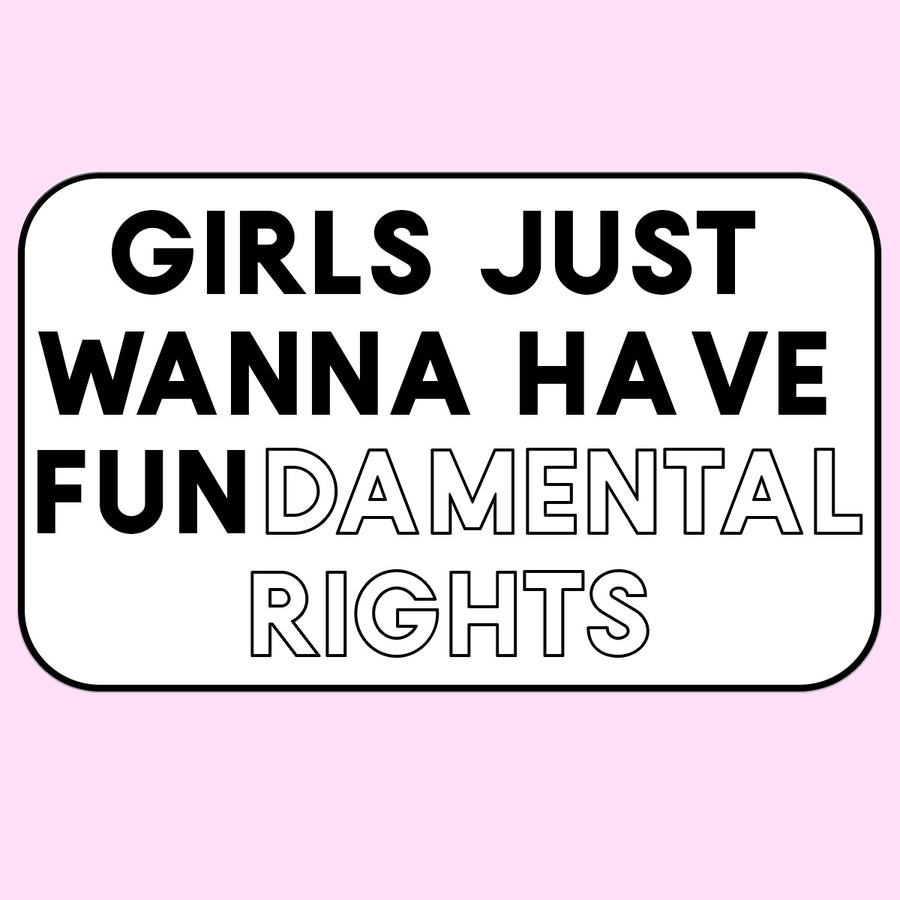 feminist sticker