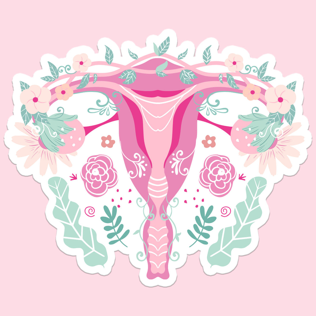 uterus sticker