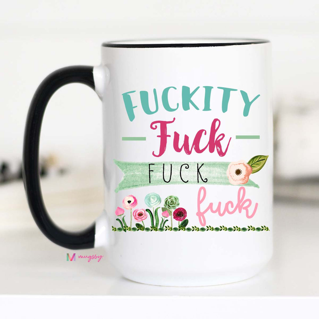 F word mug