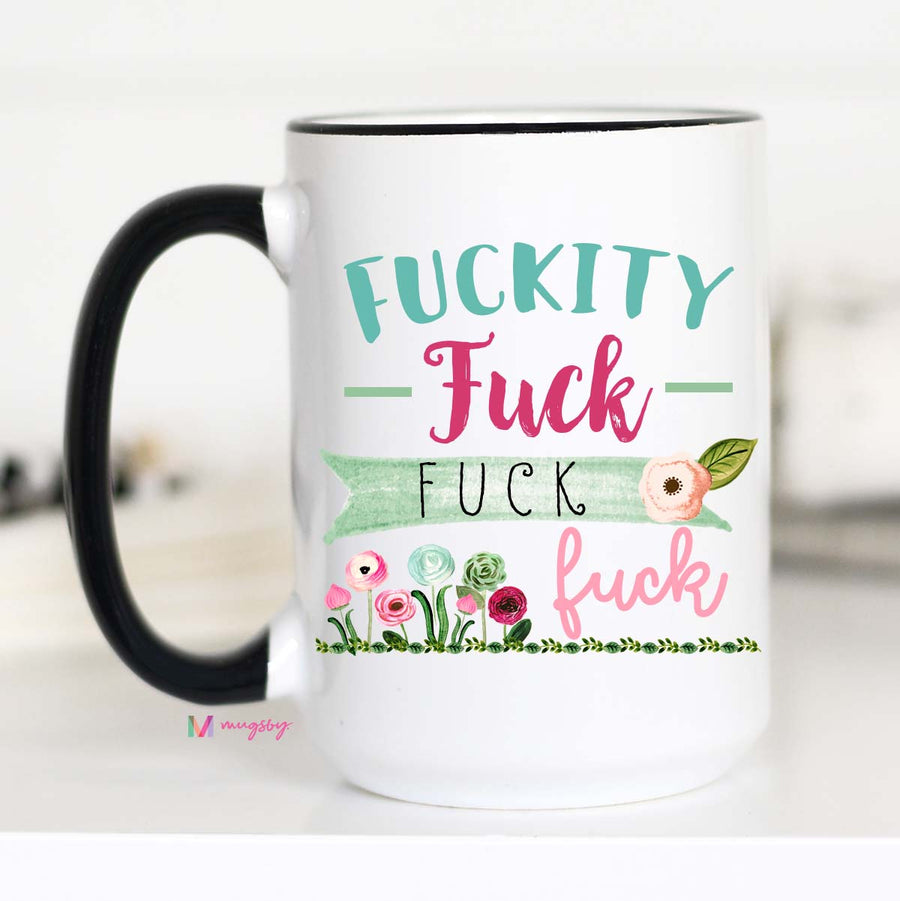 F word mug