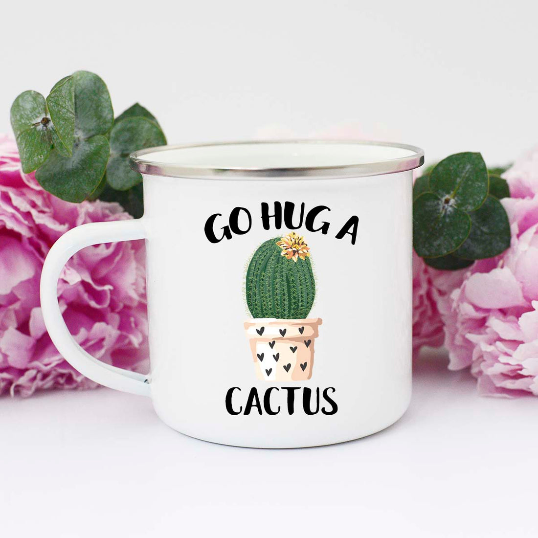 cute cactus mug