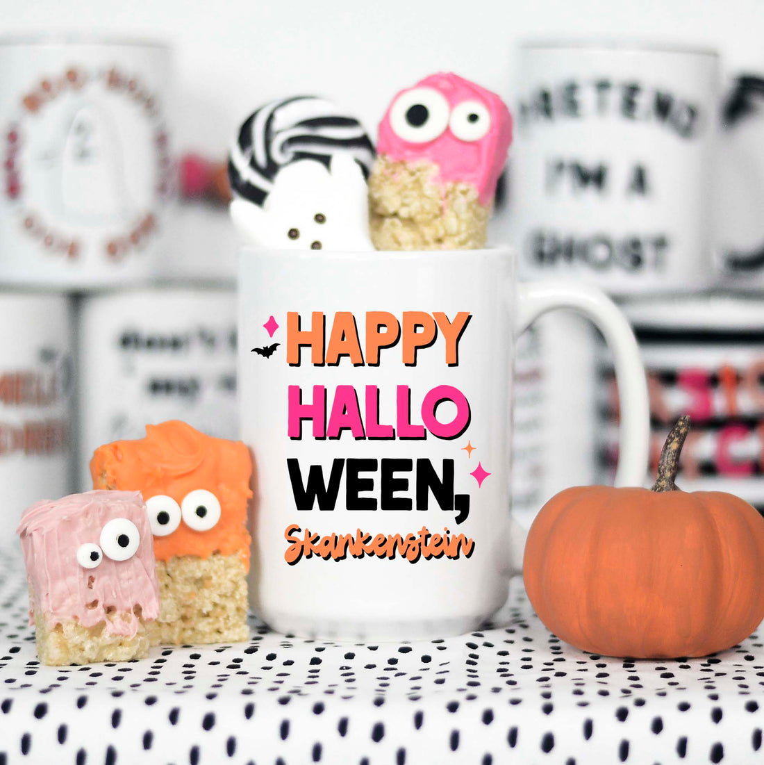 Happy Halloween Skankenstein Funny Coffee Mug