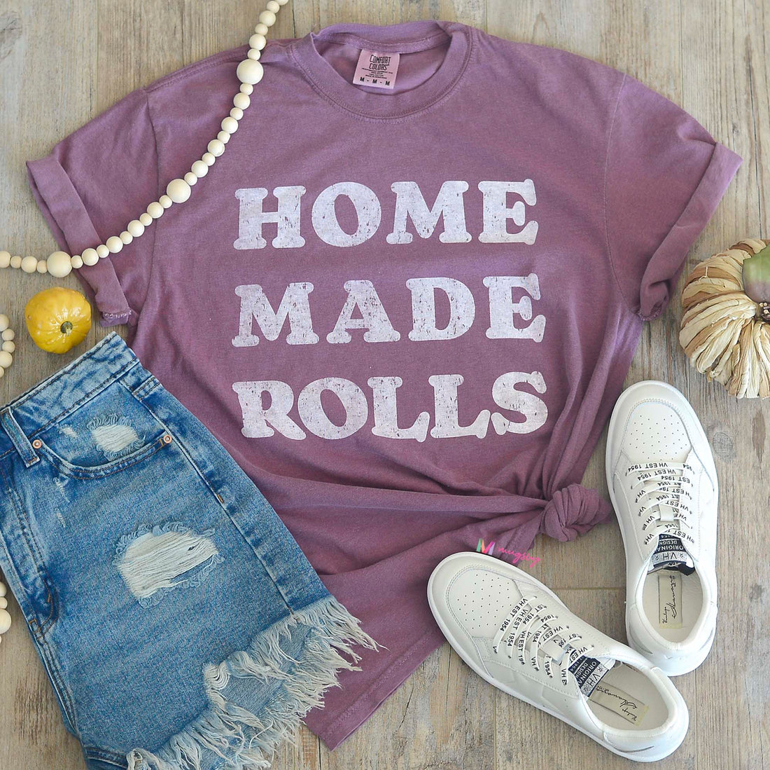 Homemade Rolls Graphic Tee Shirt