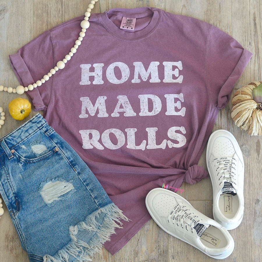 Homemade Rolls Graphic Tee Shirt