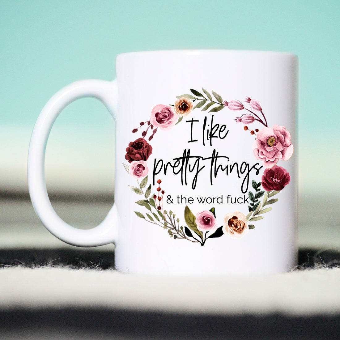 pretty things mug