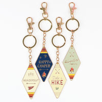 Camp Collection Enamel Keychain