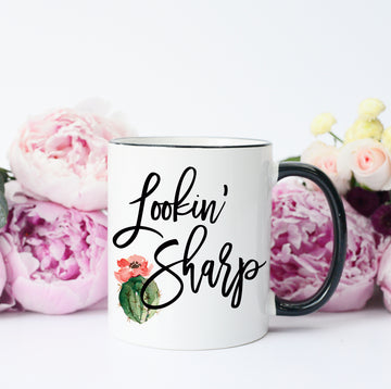 lookin sharp mug