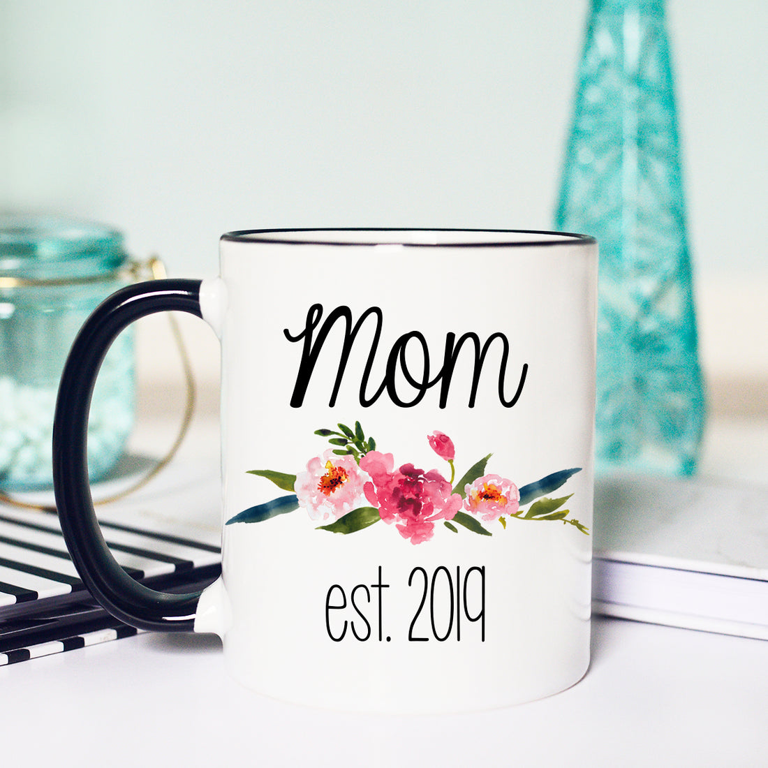 Mom est 2019 sales mug
