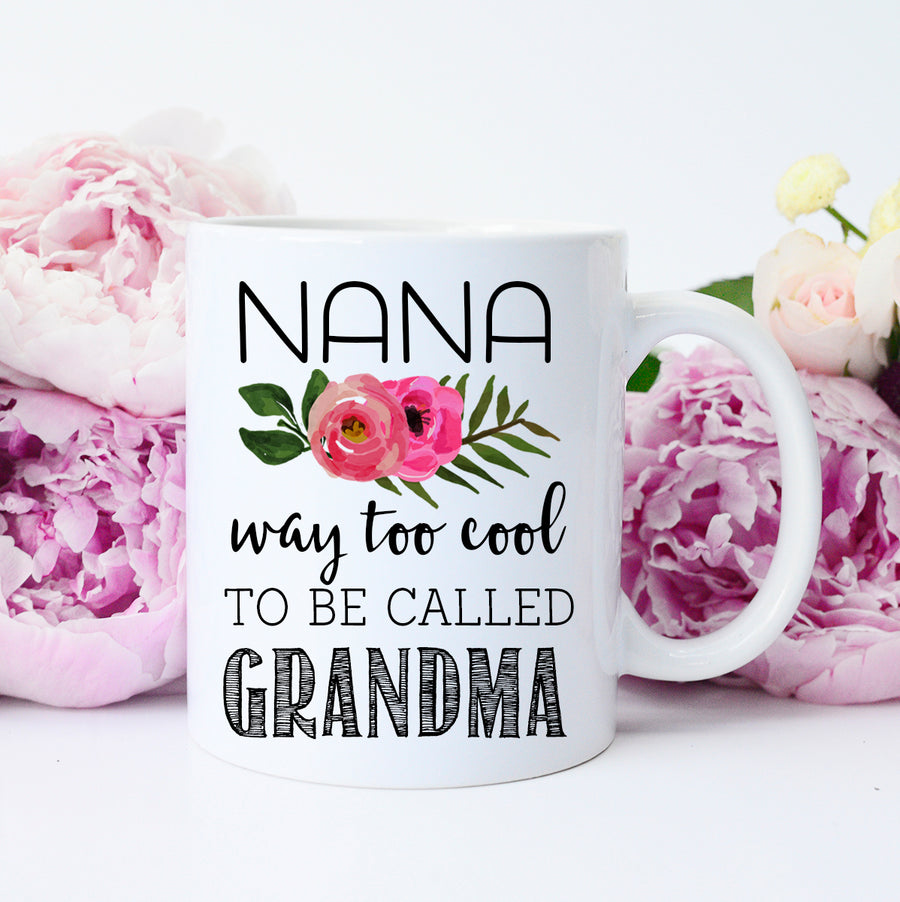 nana way too cool mug