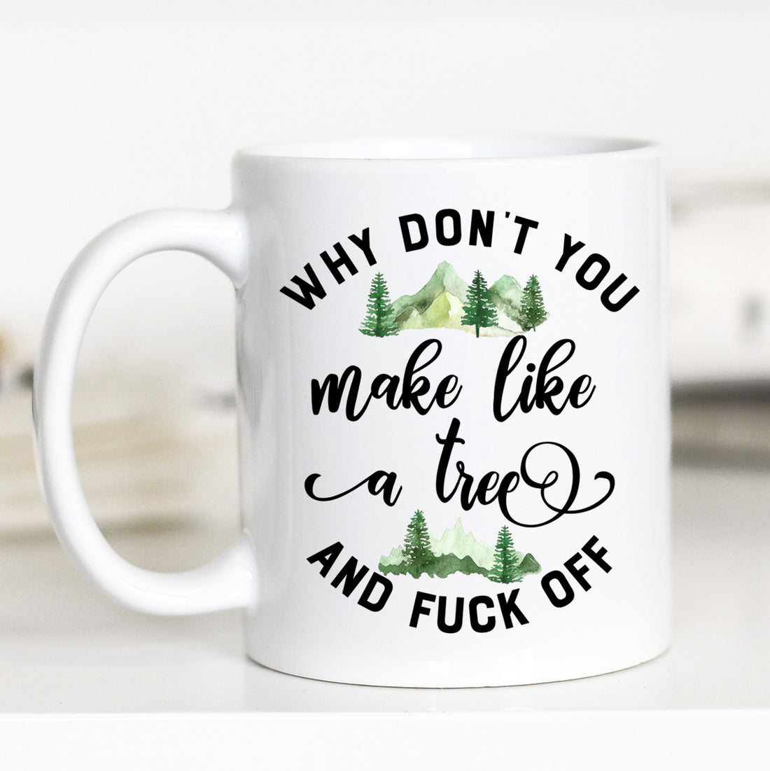 funny nature mug