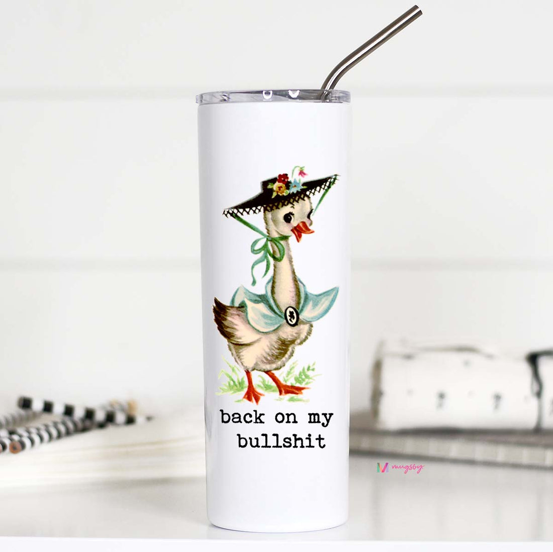 Back on my Bullshit Tall Travel Cup