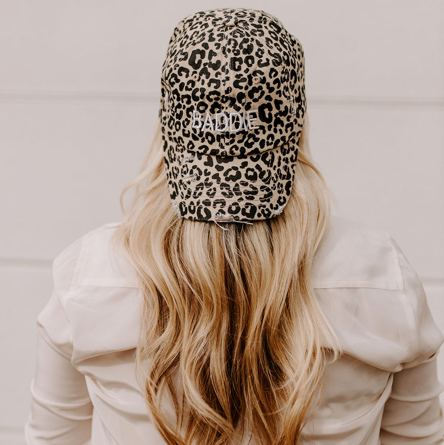 Baddie Leopard Hat