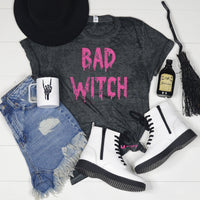 Bad witch graphic tee