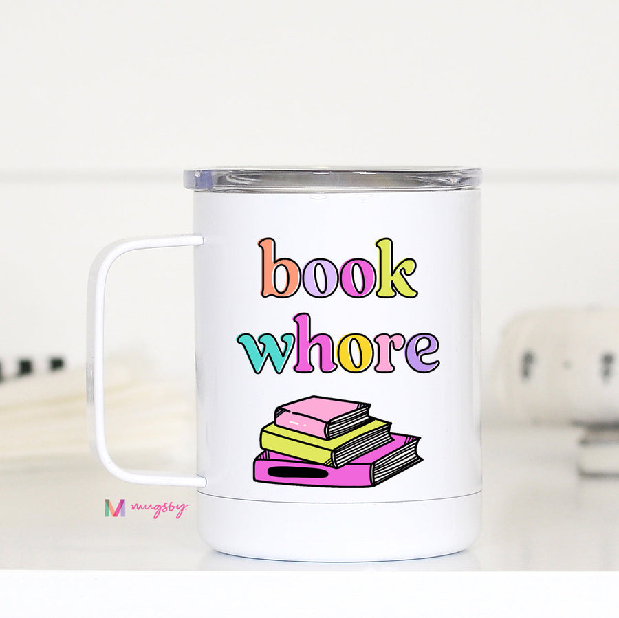 Book Whore Travel Mug