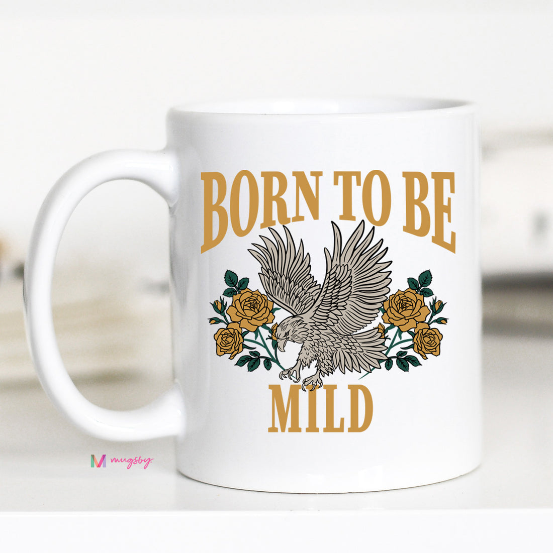 eagle coffee mug funny
