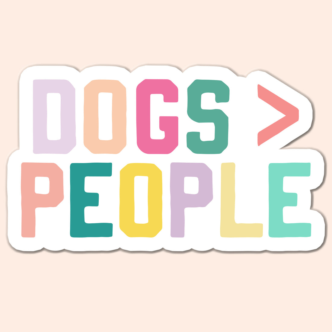dog lover sticker