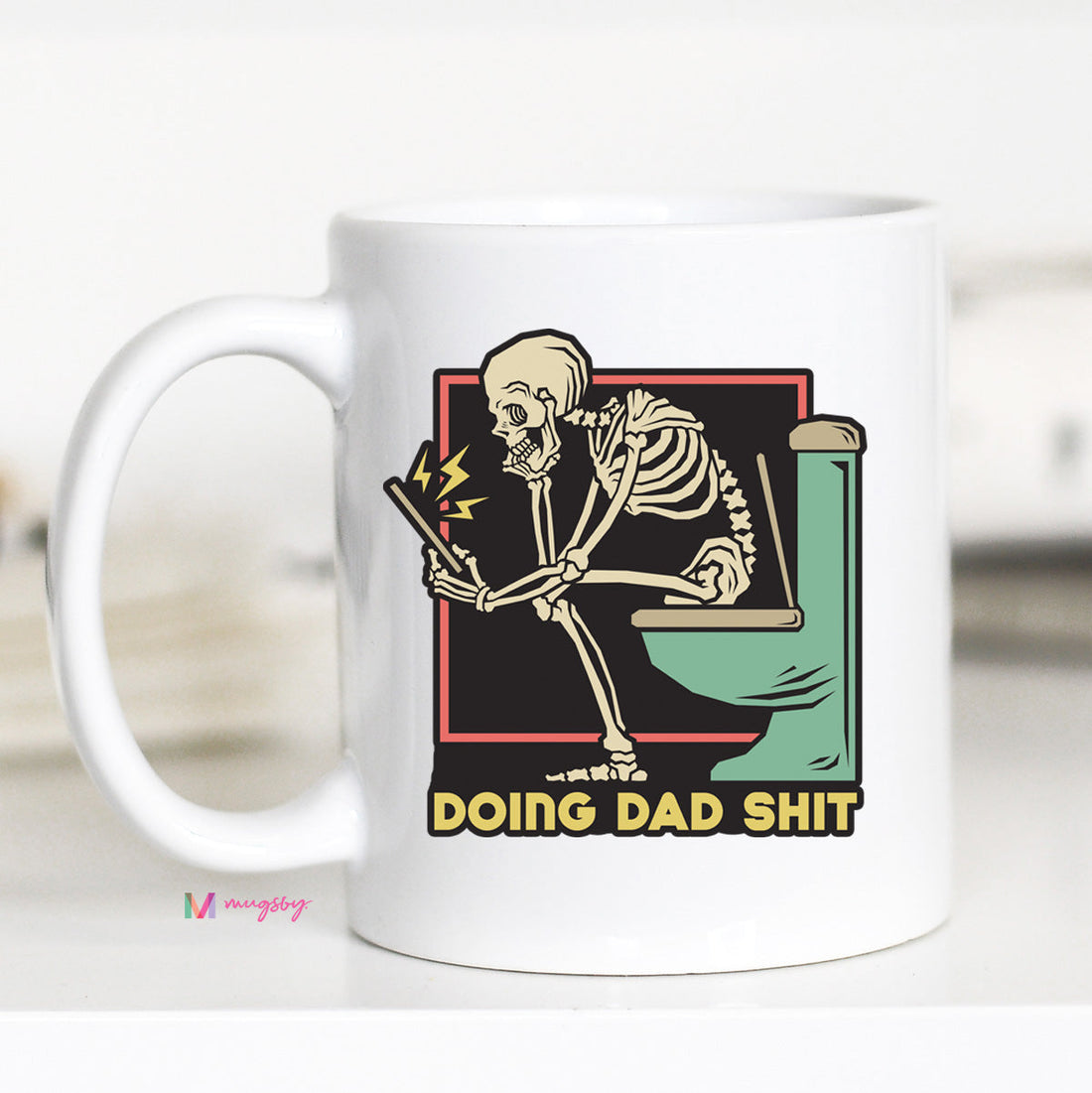 Doing Dad Shit Coffee Mug, Funny Dad Mug