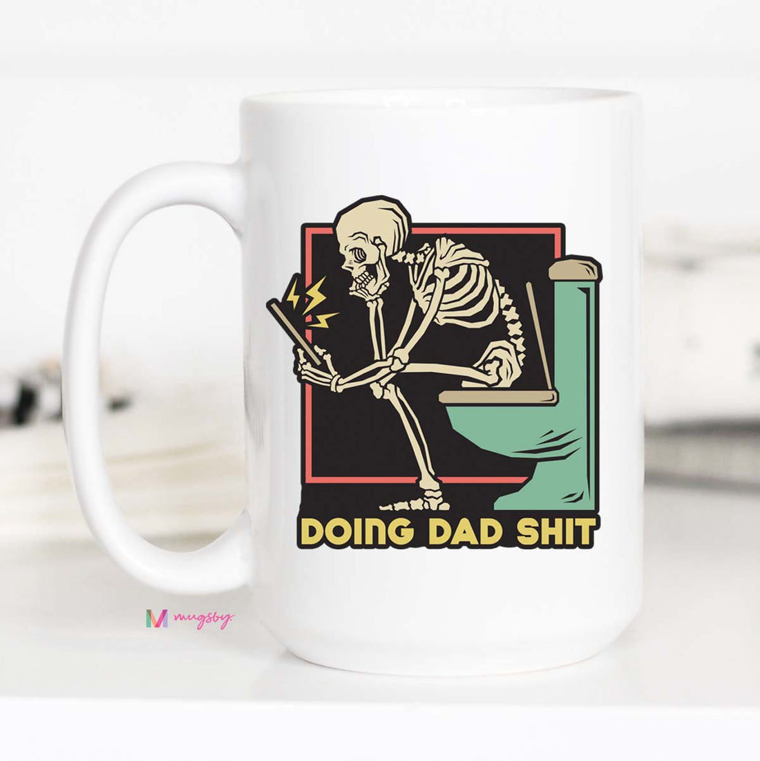 Doing Dad Shit Coffee Mug, Funny Dad Mug